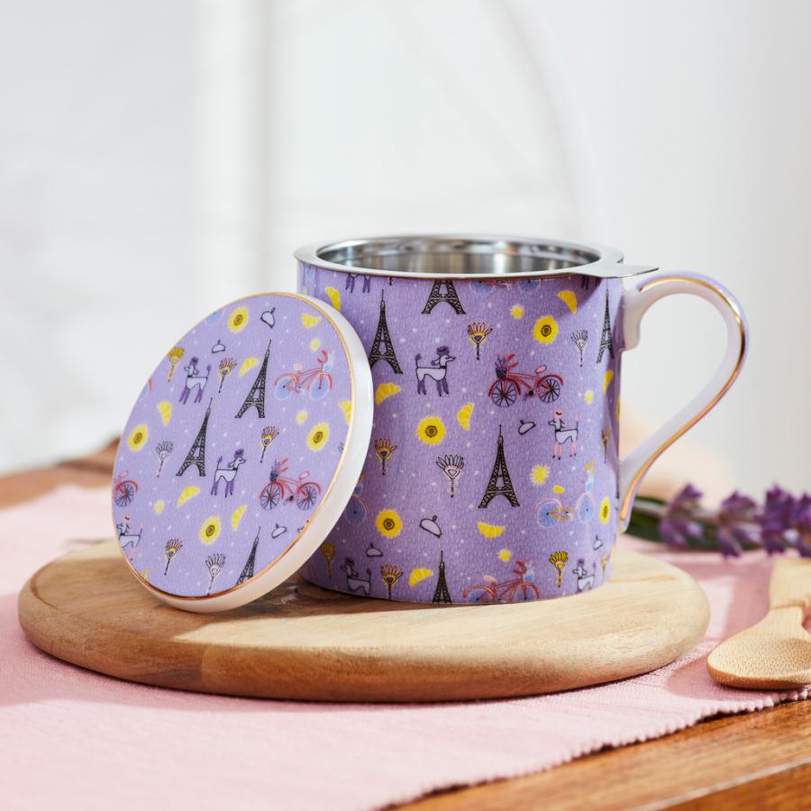 T2 ティーツー マグカップ French Earl Grey 茶葉 茶こし リーフ