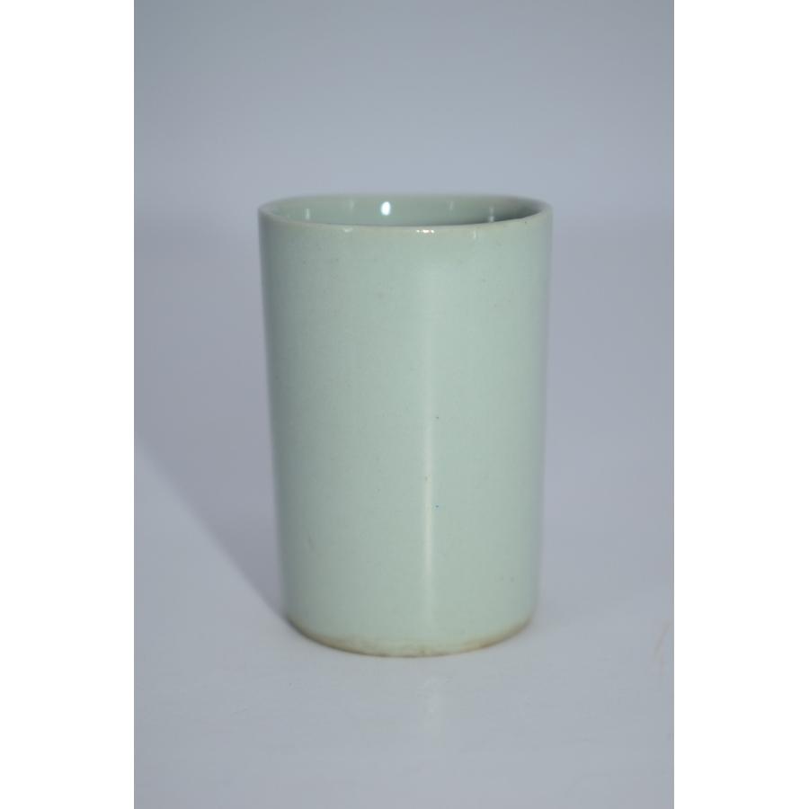 茶道具 茶箱 青磁 茶巾筒 井上 春峰 作 茶道 27-9024 : 月香園