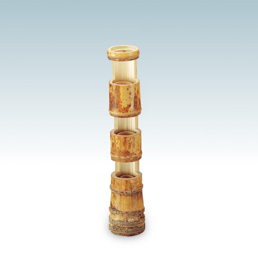 茶道具 花入 三重切 竹花入 (根付) : 茶道具 月香園 - 通販 - Yahoo