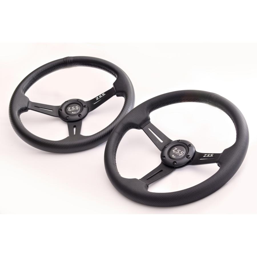 Z.S.S. スポーツ ステアリング ハンドル 345φ 345mm セミディープ