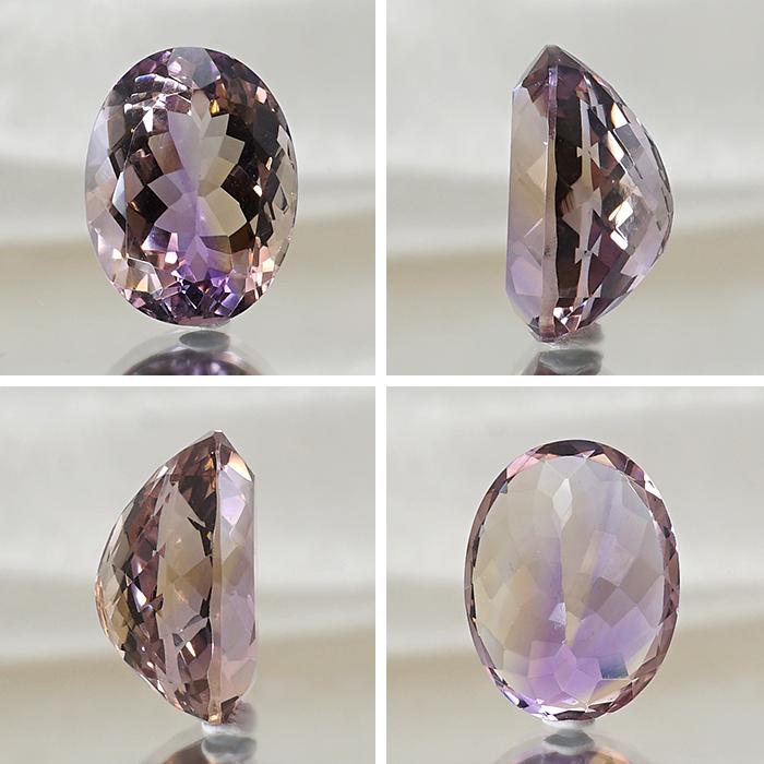 アメトリン ルース 7.95ct オーバルカット ボリビア産 【一点物