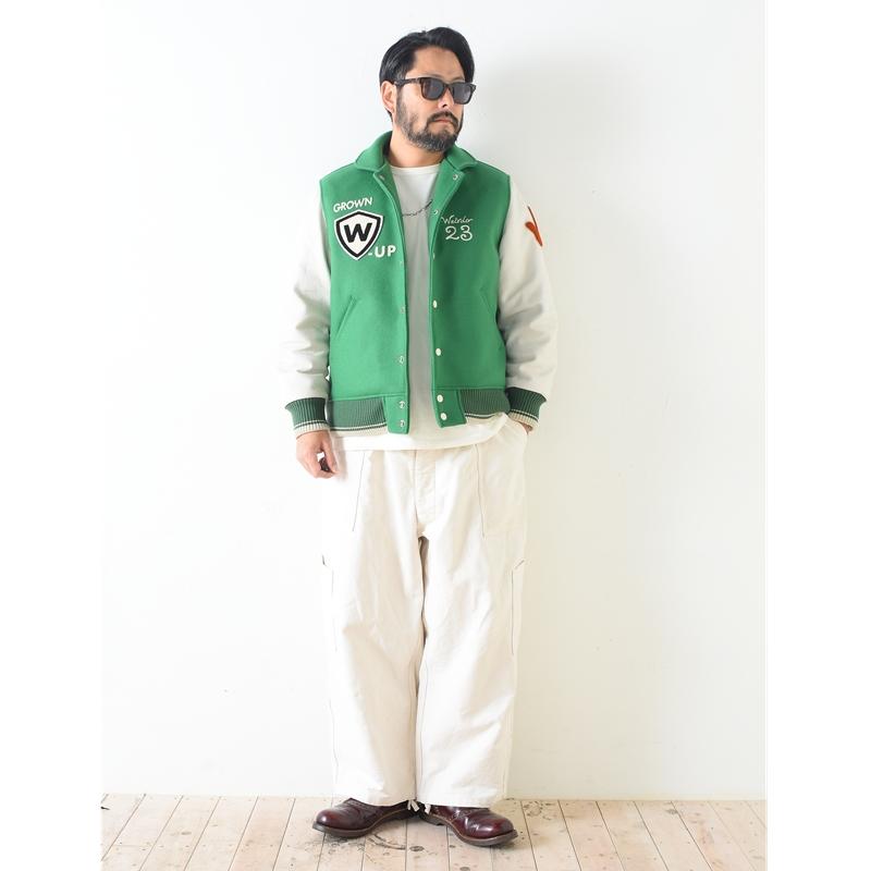 WEIRDO（ウィアード） ウィア−ド Weirdo - STADIUM JACKET GREEN