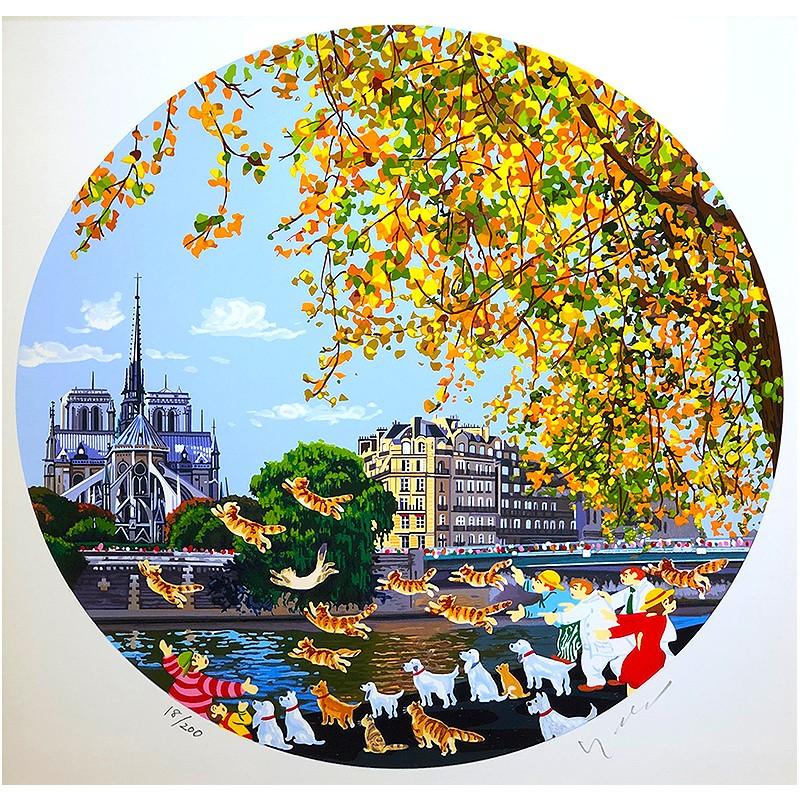 ヒロ・ヤマガタ【日常シリーズ／5枚セット】シルクスクリーン／直筆