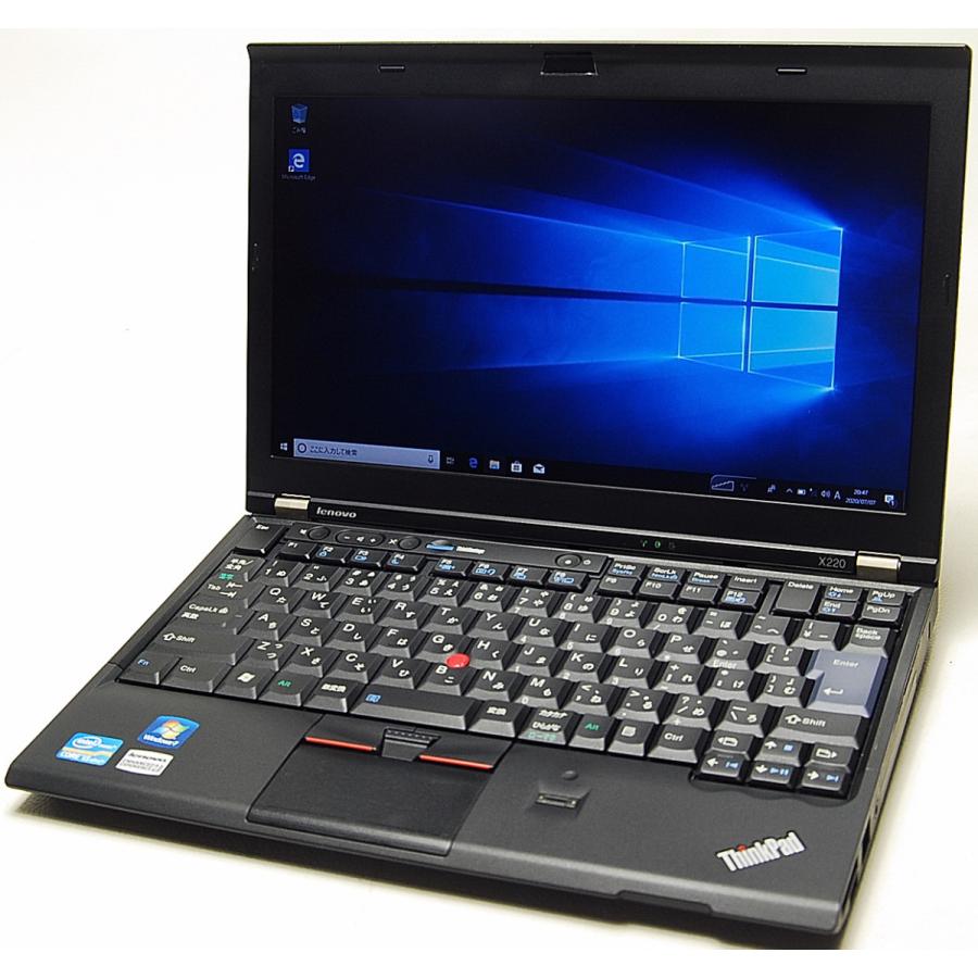 ThinkPad レノボ LENOVO X220 ( Core i5 2.50GHz / 8GB HDD 500GB 無線