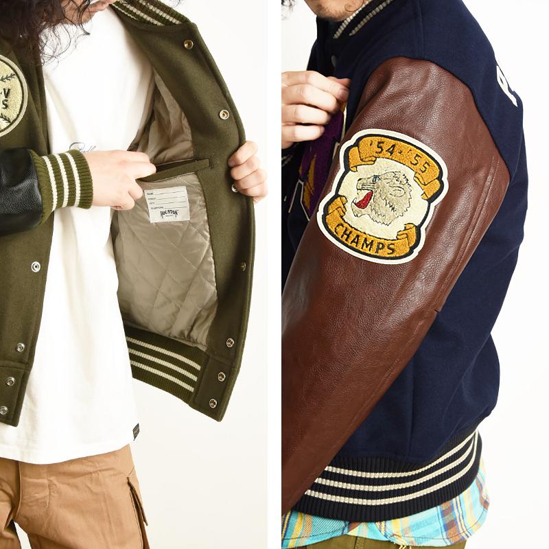 HOUSTON（ヒューストン） MELTON AWARD JACKET CAT ルトンアワード