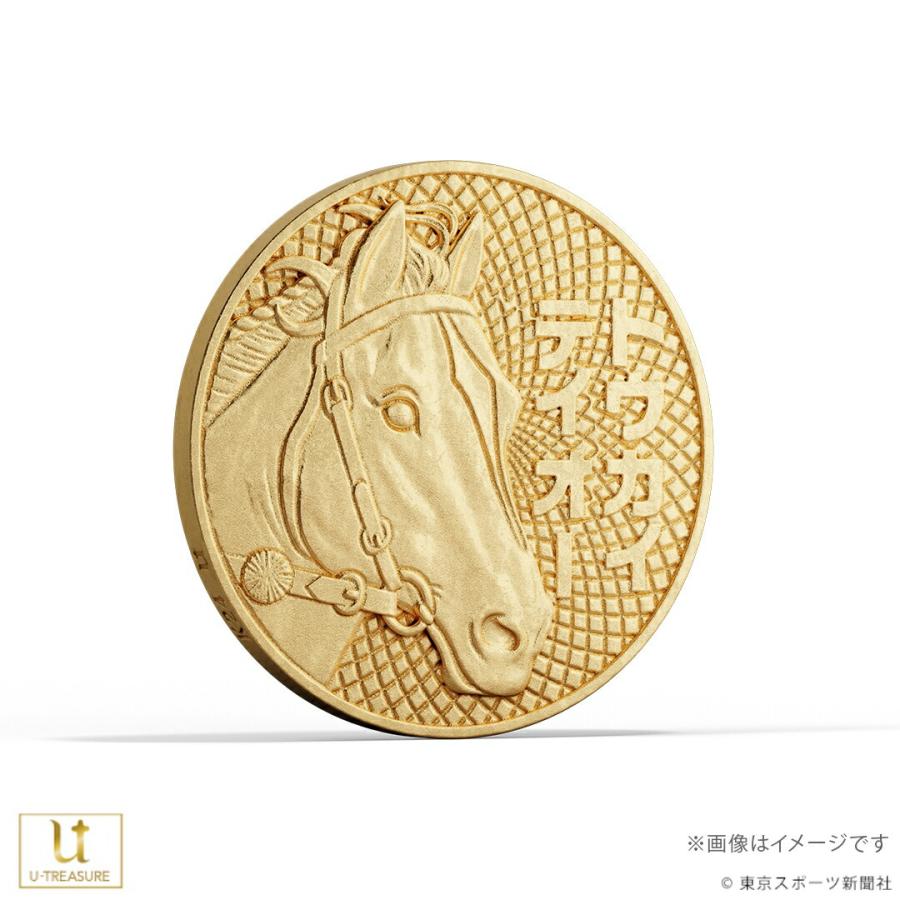 トウカイテイオー 純金コイン K24 数量限定 100枚 シリアルナンバー