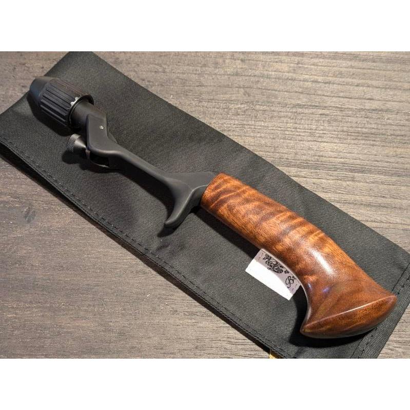 ブライトリバー チャッカークラシック（ブラック） ウッドガン（トチ