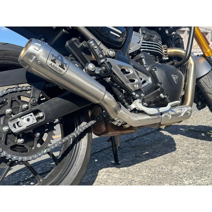 Triumph Speed400 24-25 政府認証(JMCA) スリップオン Arrow Pro-Race