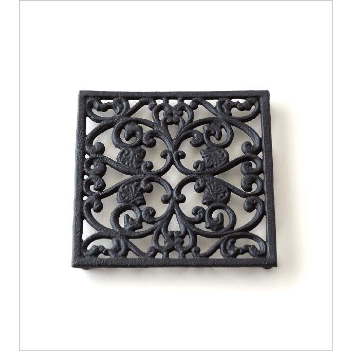 鍋敷き 鍋しき なべしき おしゃれ ポットスタンド オブジェ アイアン