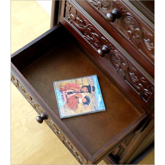 アンティーク 家具 収納 チェスト 収納家具 タンス たんす 猫脚 完成品