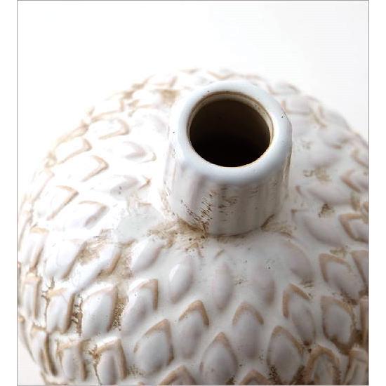 花瓶 花びん おしゃれ 陶器 フラワーベース 花器 かわいい 丸い モダン