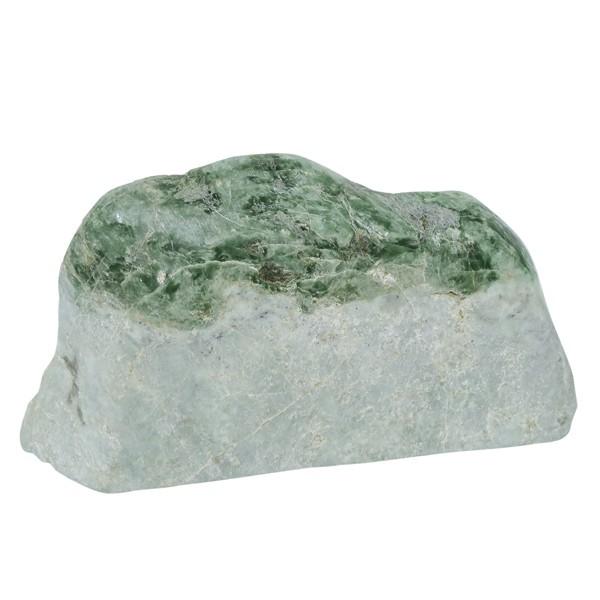 糸魚川翡翠 原石 国産 翡翠 873g 産地証明書 付き 糸魚川ヒスイ 緑