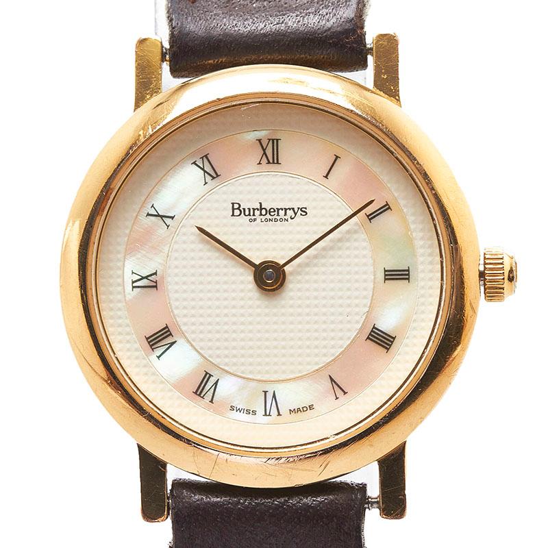 BURBERRY（バーバリー） 腕時計 6000L クオーツ アイボリー文字盤