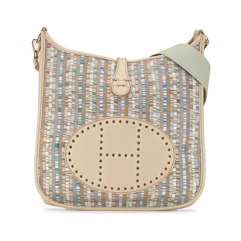 HERMES（エルメス） エヴリン1PM 斜め掛け ショルダーバッグ ベージュ