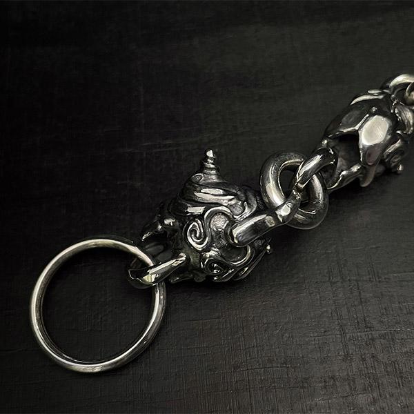 F.A.L トリプルス ウィルキー チェーン メンズ キーリング 鍵 収納