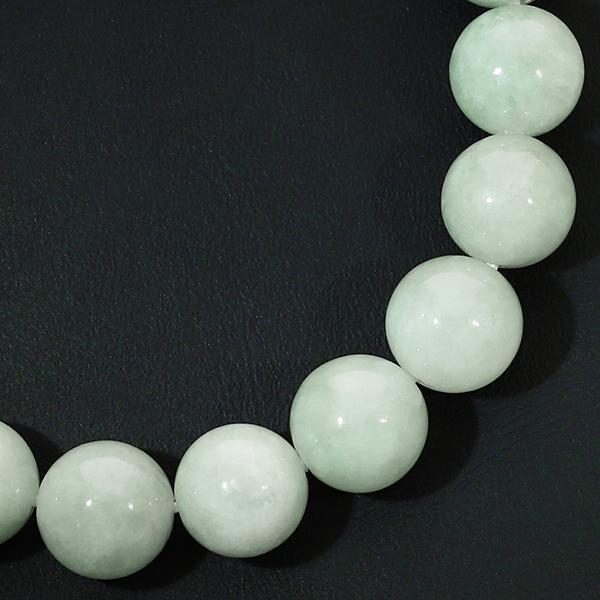 本翡翠 ミャンマー産 ブレスレット 10mm 17.5〜19.5cm M〜LL サイズ
