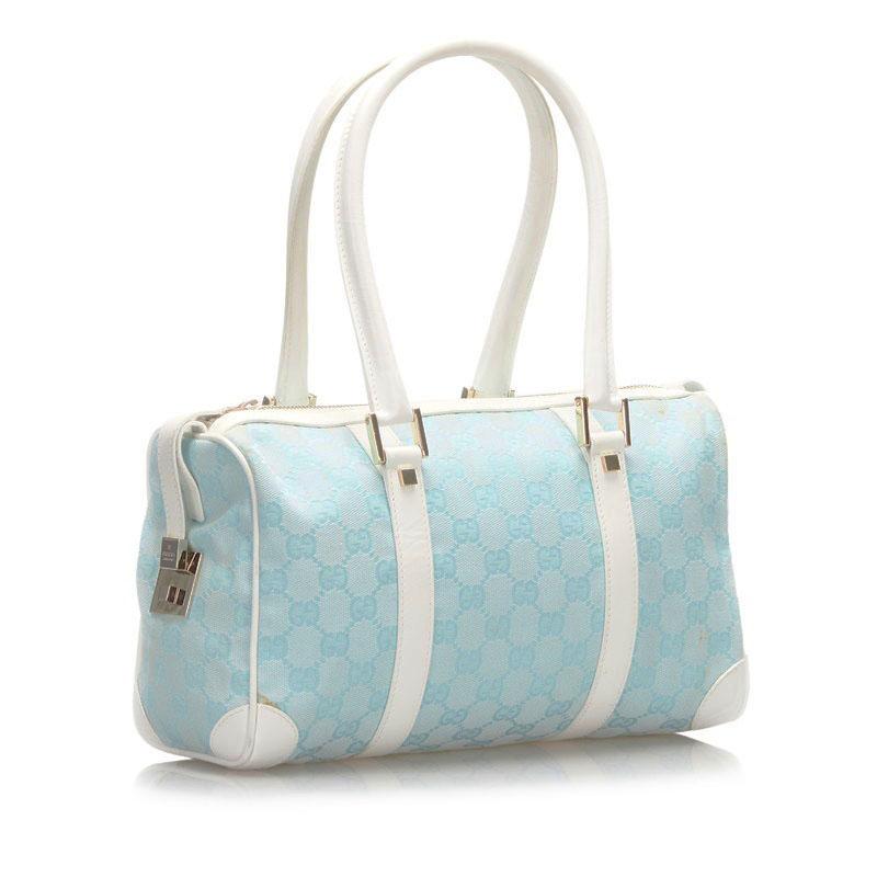 GUCCI（グッチ） GGキャンバス ミニボストンバッグ ハンドバッグ 000