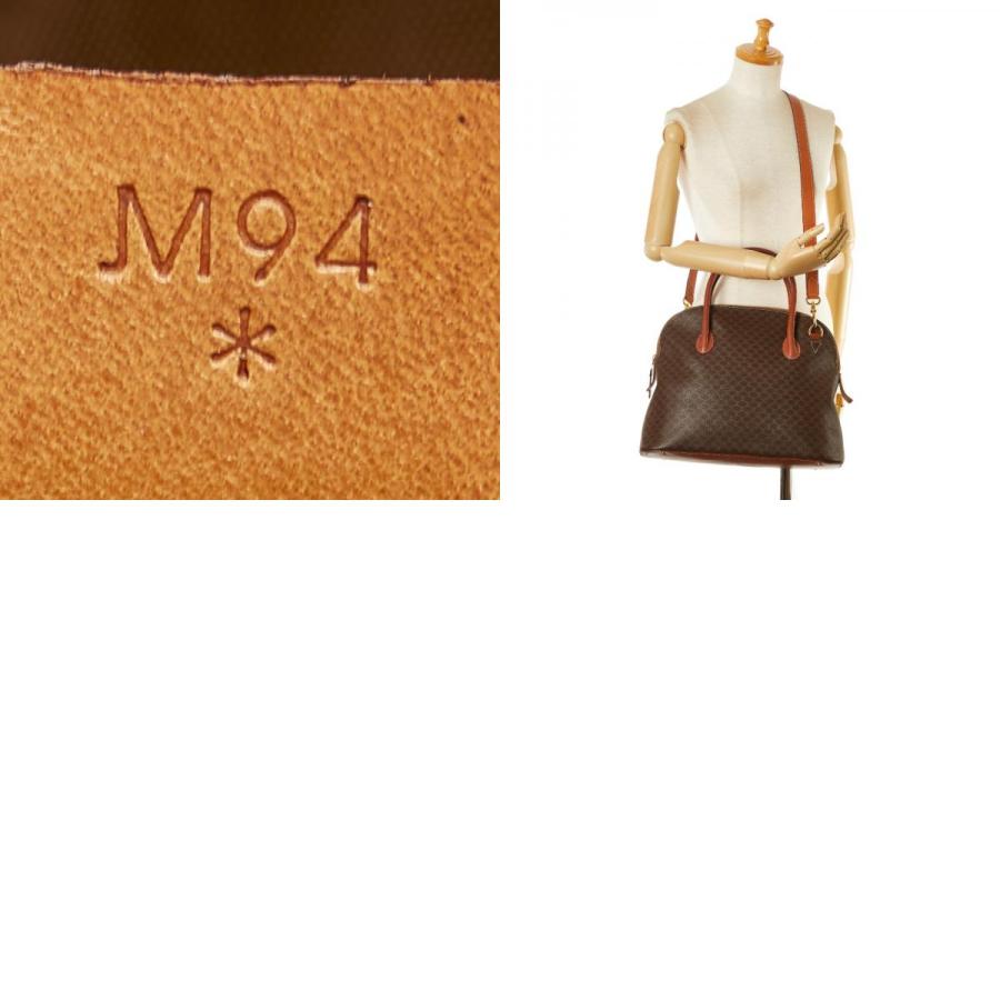 CELINE（セリーヌ） マカダム ボストンバッグ ショルダーバッグ 2WAY