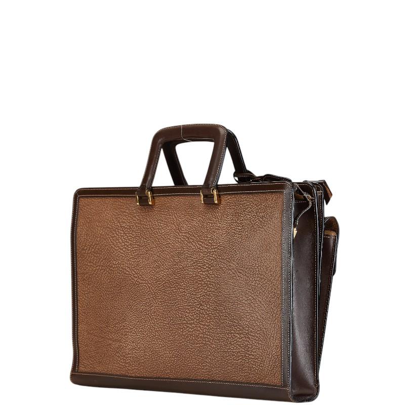 GUCCI（グッチ） オールドグッチ エンブレムロゴ ビジネスバッグ