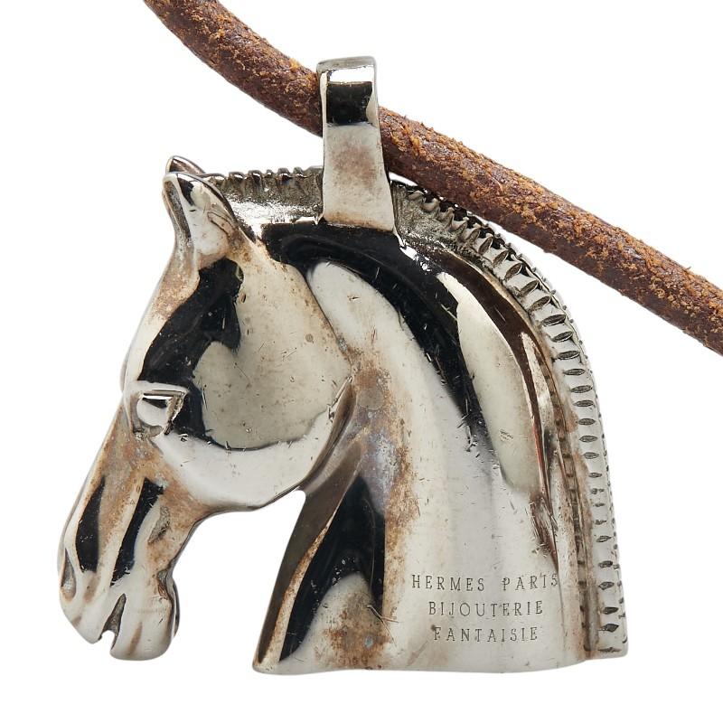 HERMES（エルメス） シュバル ホース 馬 ペンダントネックレス