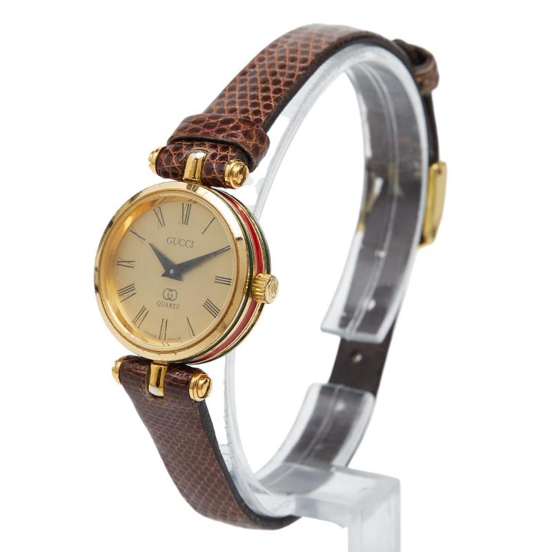 GUCCI（グッチ） シェリーライン 腕時計 クオーツ ゴールド文字盤