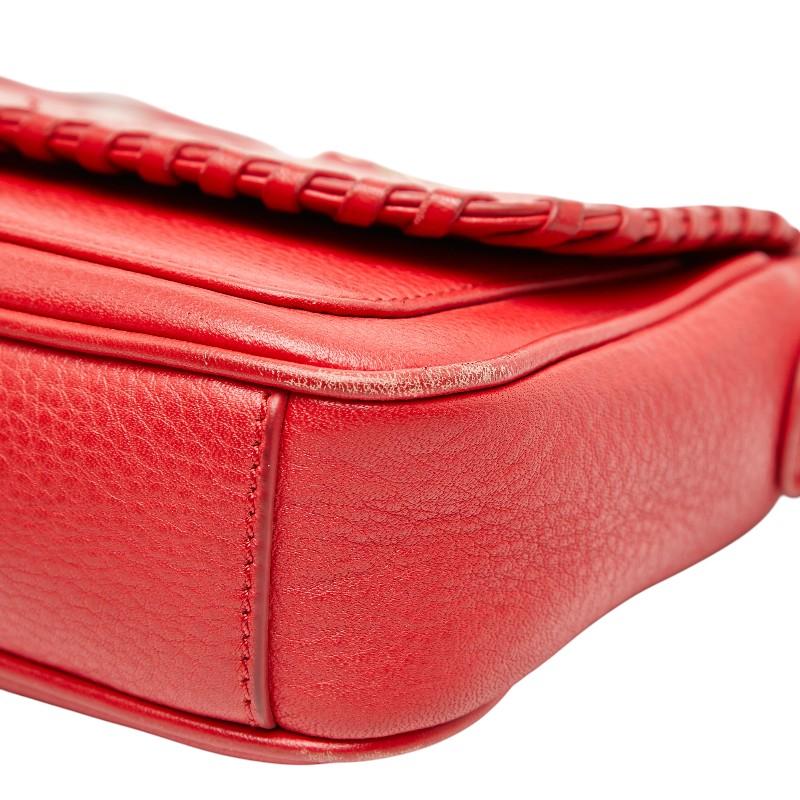 トリーバーチ レザー ボディバッグ レッド Tory Burch トリーバーチ