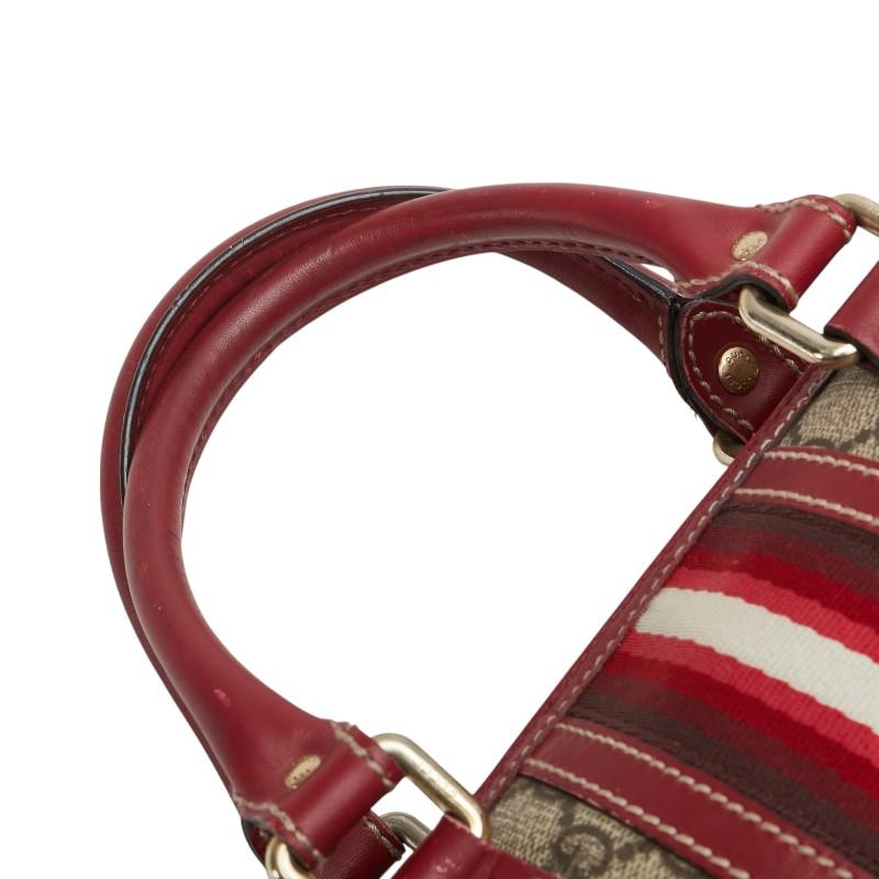 GUCCI（グッチ） GGスプリーム ハンドバッグ ミニボストンバッグ