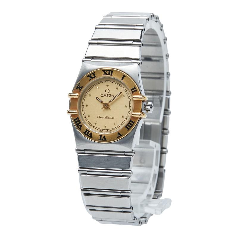 OMEGA（オメガ） コンステレーション 腕時計 クオーツ ゴールド文字盤