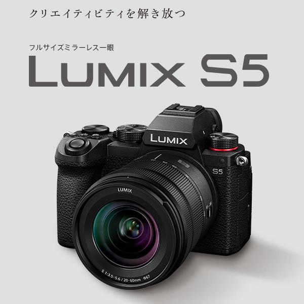 LUMIX パナソニック ミラーレスカメラ DC-S5 ボディ : ぎおん - 通販