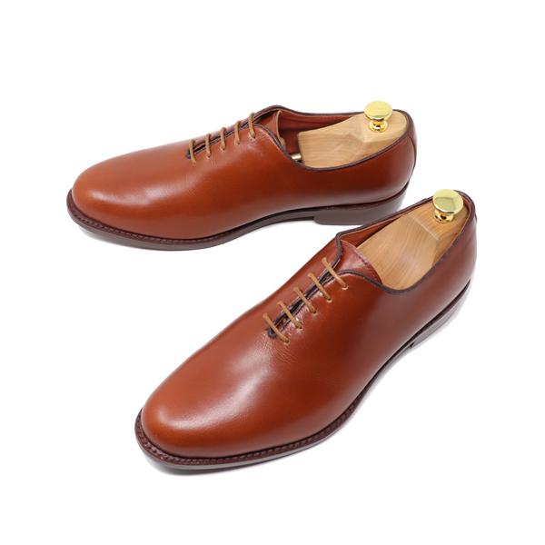 GLENFORD 本革 ハンドソーン ウェルテッド ホールカット ビジネス