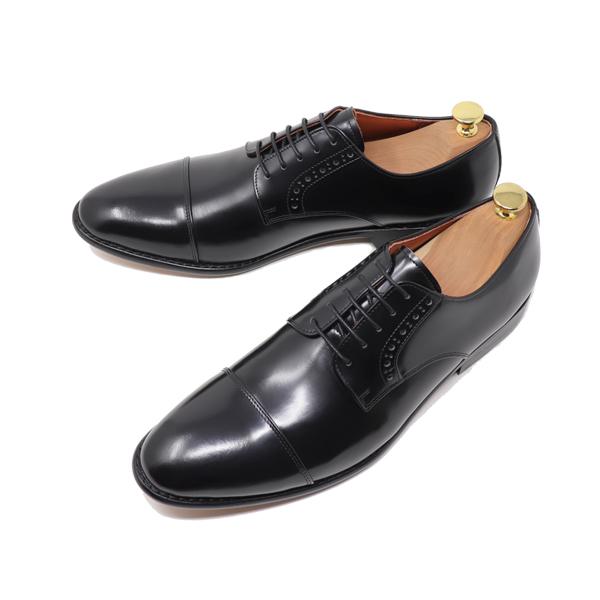 GLENFORD 本革 レザーソール 外羽根式 ストレートチップ メンズ