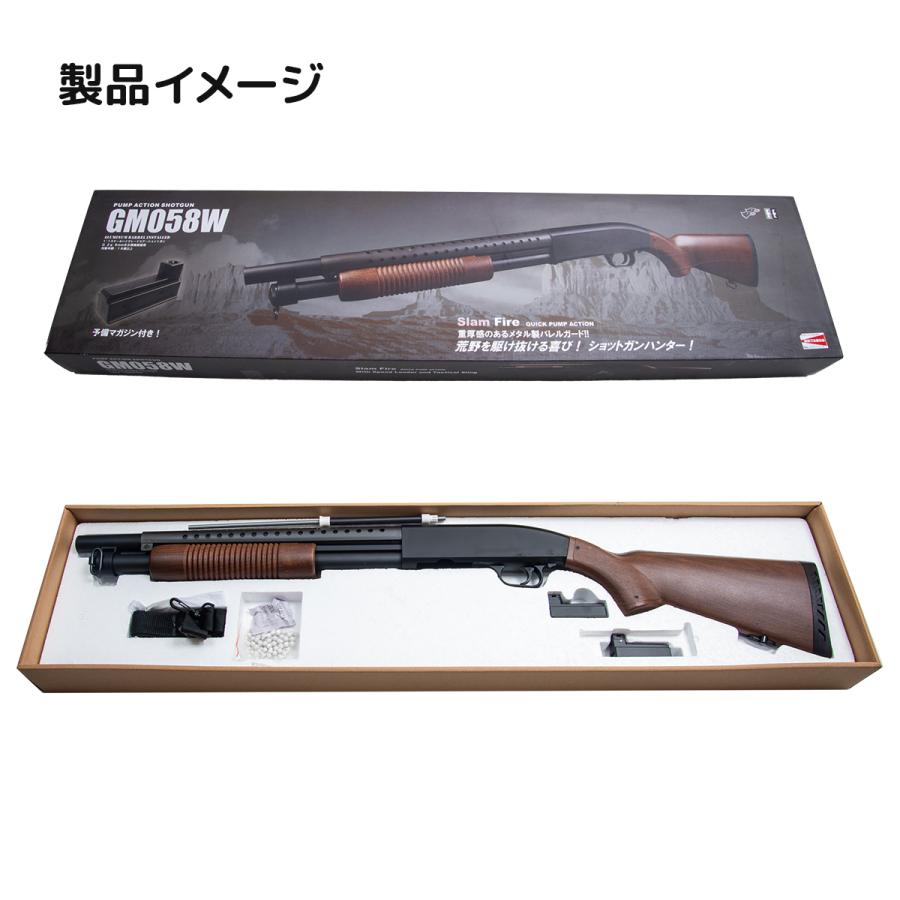 日本トイガン協会（STGA認定 DOUBLE EAGLE モスバーグM500 ウッド風