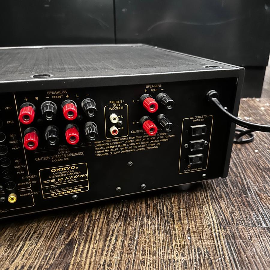 ◇ONKYO オンキョー A-SV640 AVアンプ 単体コンポ 音楽② ◇ONKYO