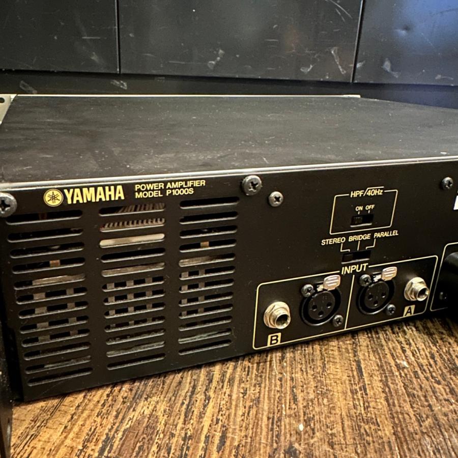 Pシリーズ Yamaha P1000S Power Amplifier パワーアンプ ヤマハ -a359