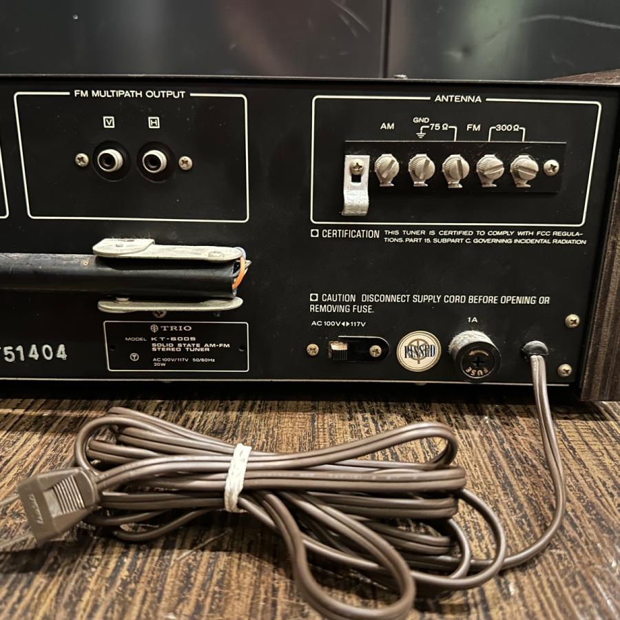 Trio KT-6005 AM/FM チューナー ラジオ トリオ -a835 : GrunSound