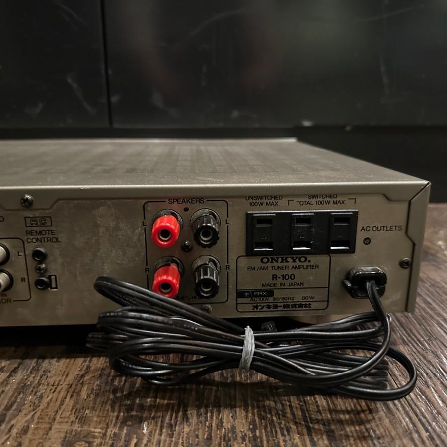 ONKYO（オンキヨー） Onkyo R-100 AM/FM チューナー アンプ オンキョー