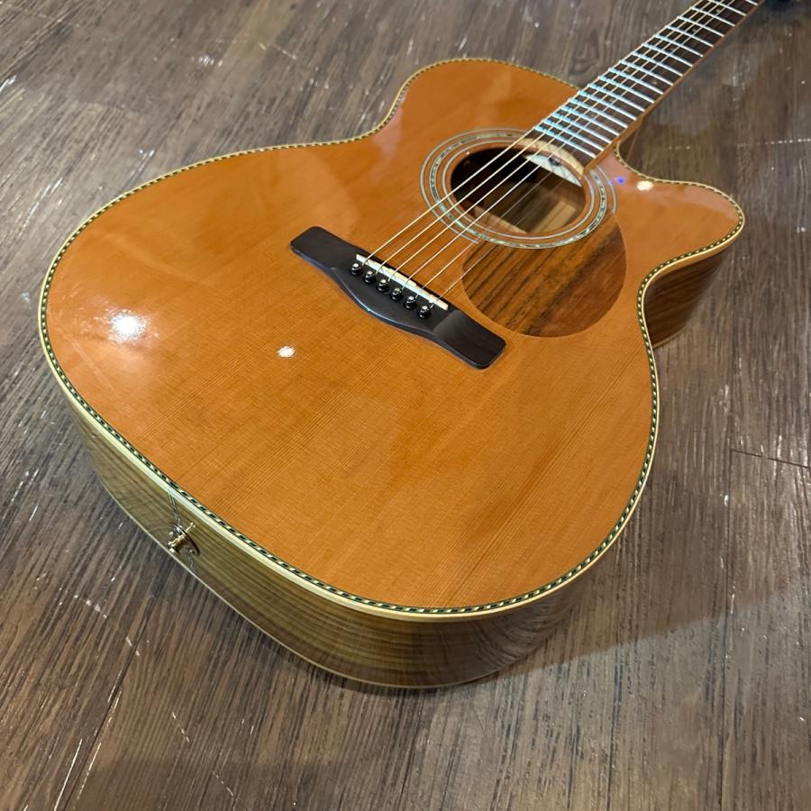 Greg Bennett by Samick OM-15CE Electric Acoustic Guitar