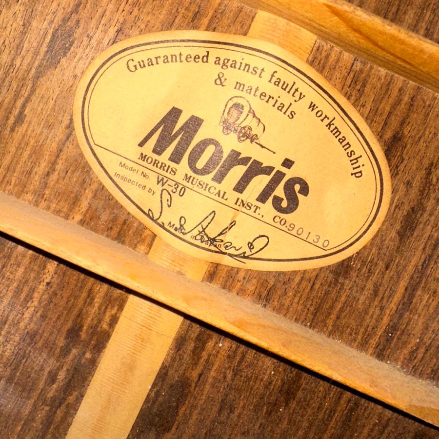 Morris Morris W-30 1979年製 Acoustic Guitar Made in Japan
