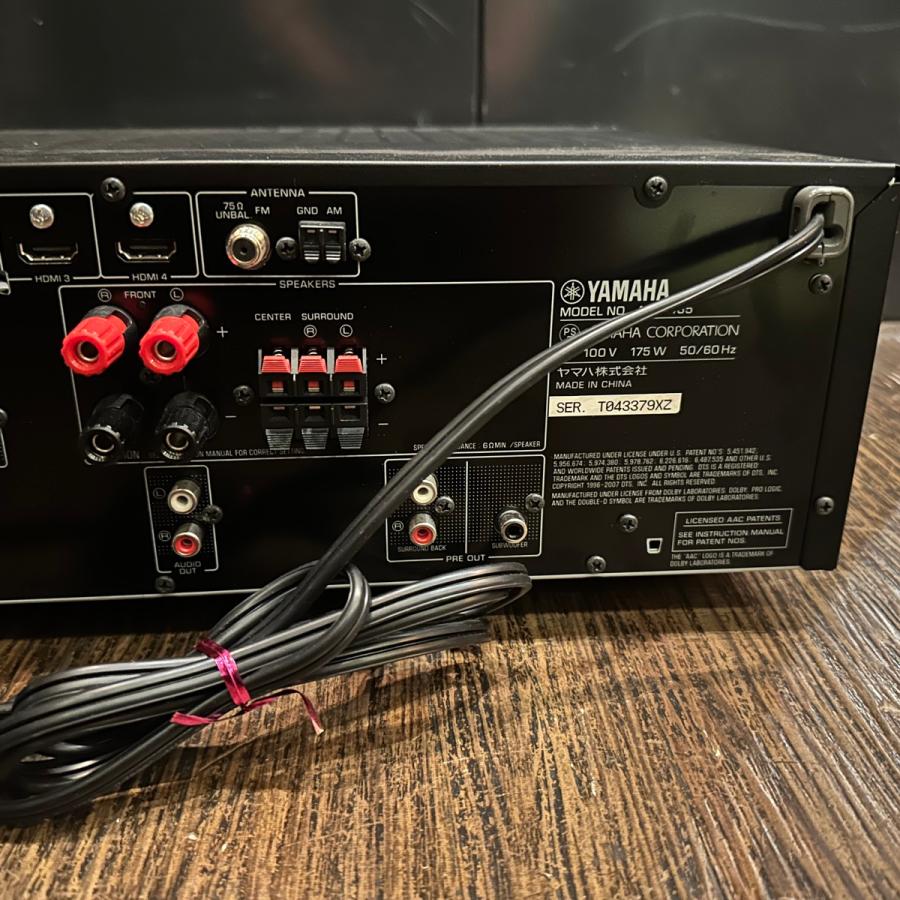 YAMAHA（ヤマハ） Yamaha AX-V465 プリメインアンプ AVアンプ -d634