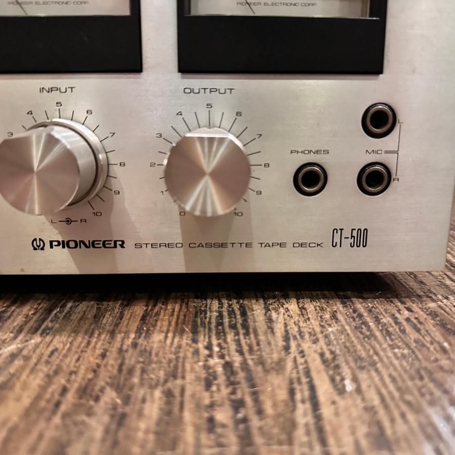 Pioneer（パイオニア） Pioneer CT-500 ステレオカセットデッキ -d642