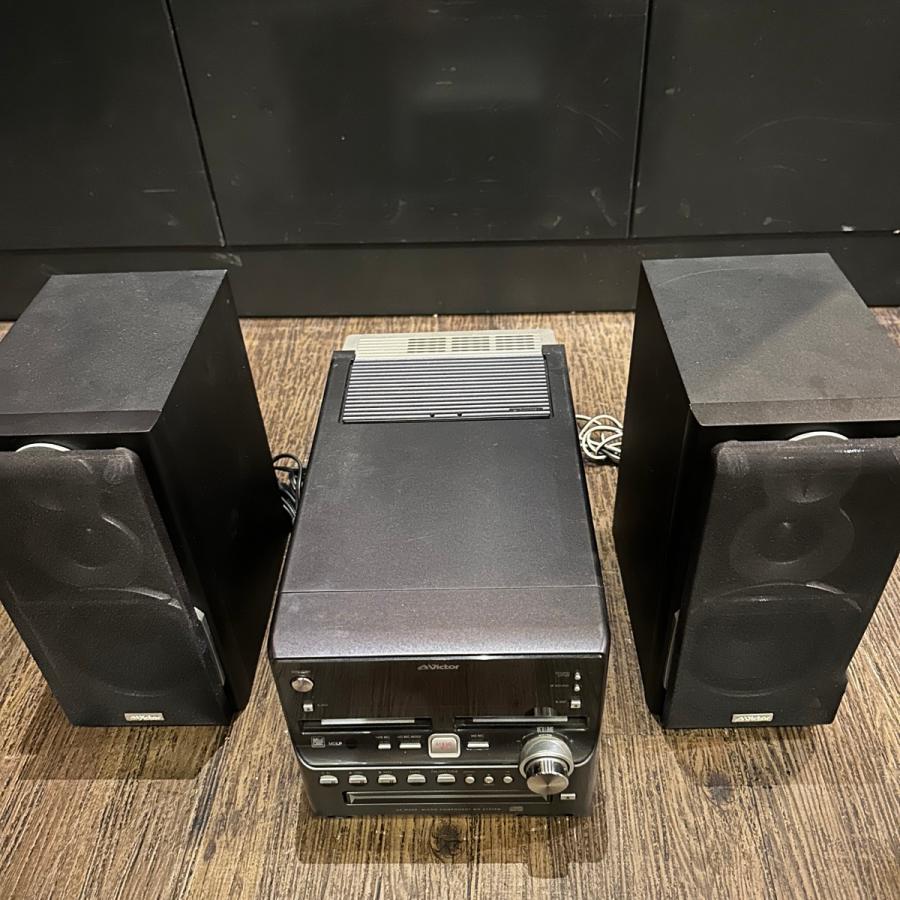 ケンウッド Victor CA-UXW500-B MDシステムコンポ ビクター スピーカー