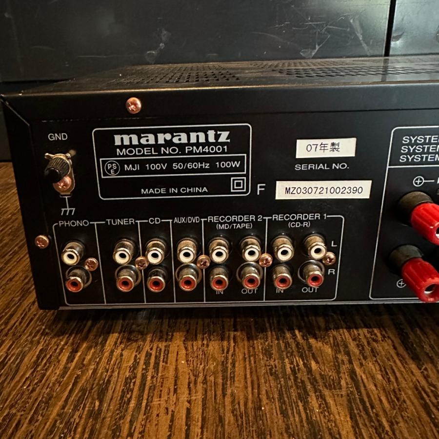 Marantz（マランツ） Marantz PM4001 プリメインアンプ -e338