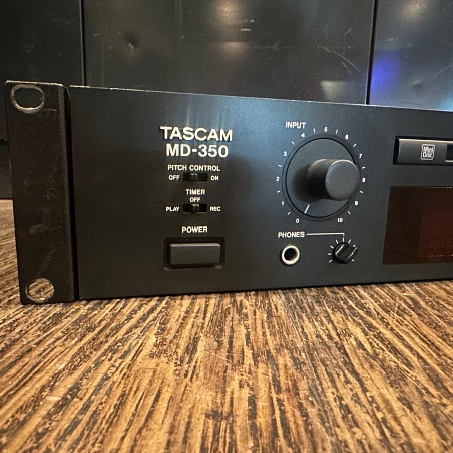 TASCAM Tascam MD-350 業務用 MDレコーダー タスカム -e350