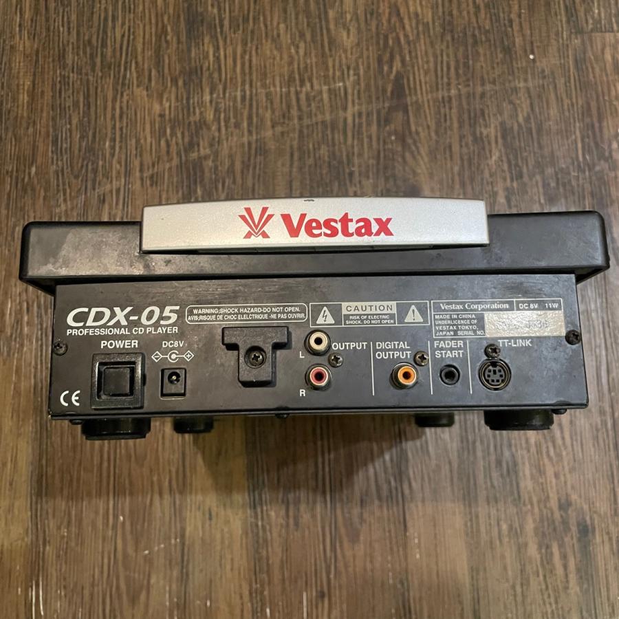 Vestax（ベスタクス） Vestax CDX-05 Professional CD Player 現状品