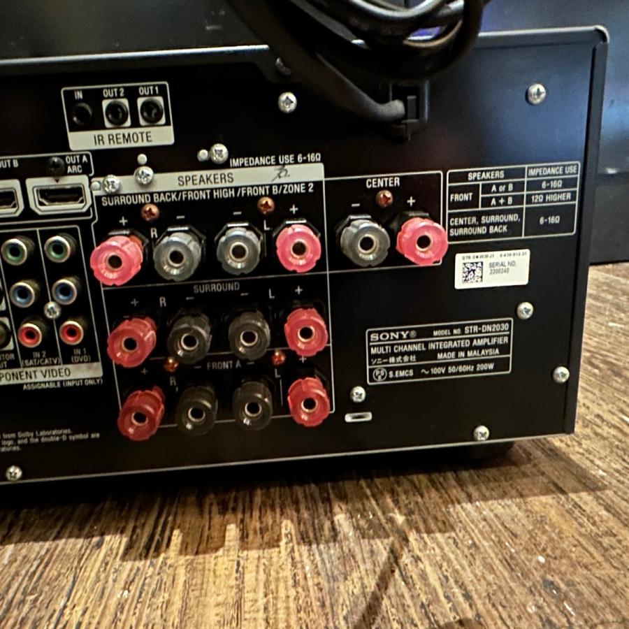 SONY（ソニー） Sony STR-DN2030 AVアンプ 映画鑑賞 音楽鑑賞 -r125