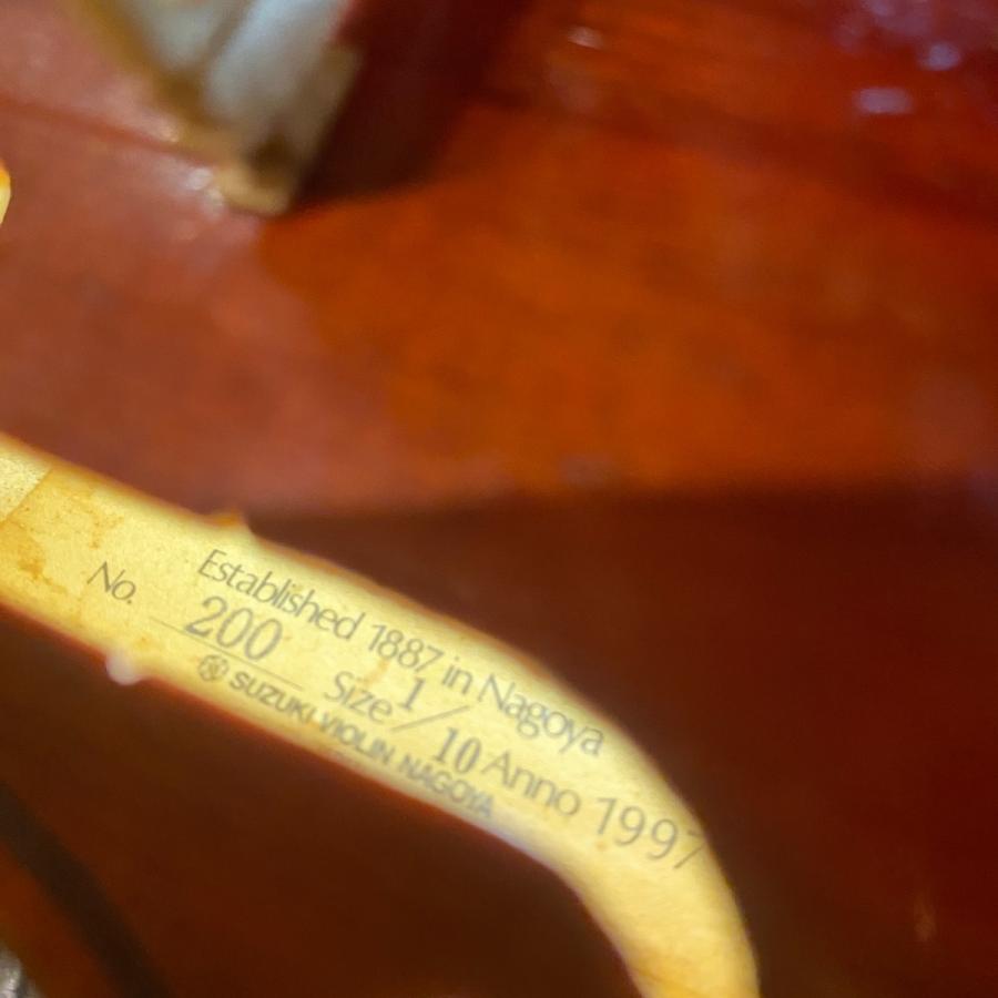 スズキ（SUZUKI） SUZUKI No.200 1/10 1997年 String Instrument