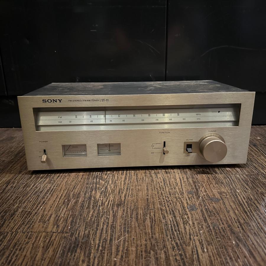 SONY（ソニー） Sony ST-11 AM/FM チューナー ラジオ -d066