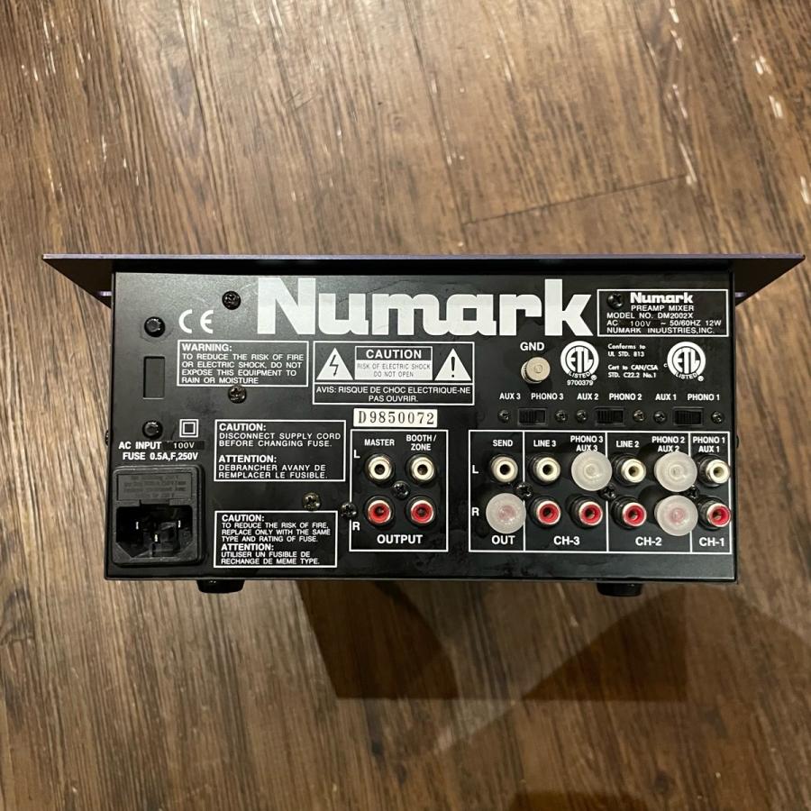 Numark Numark DM2002X Pro Master Mix ヌマーク DJミキサー 現状品