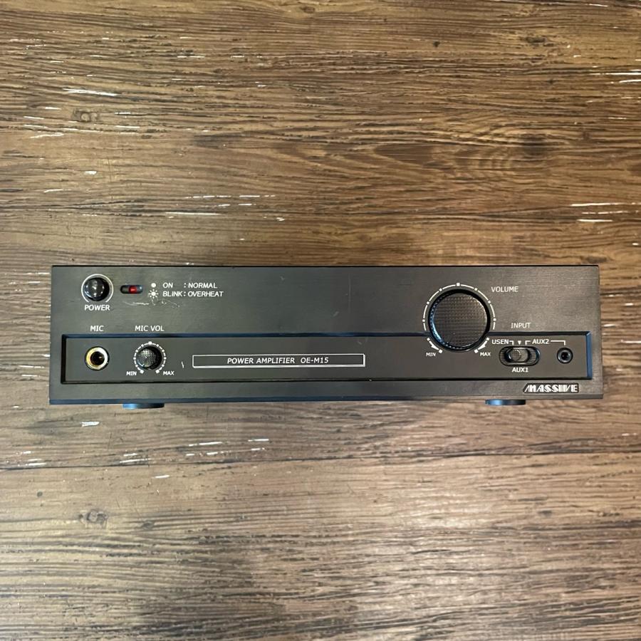 Massive OE-M15 Power Amplifier パワーアンプ モノラルアンプ ロー