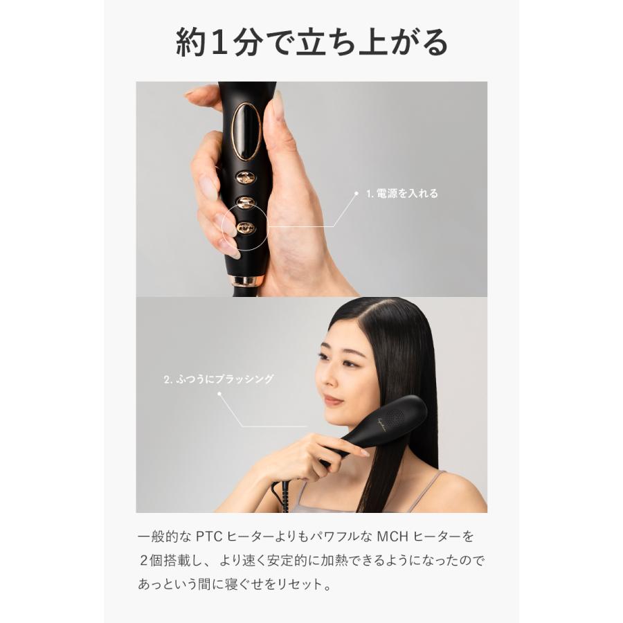 Lupilina 1,000円OFF☆【 プラズマイオンに進化 】 ヒートブラシ